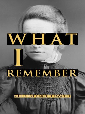 cover image of What I Remember